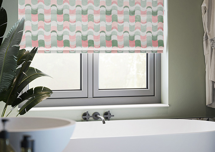 Castillo Velvet, Mystic - Motorised Roman Blind - Image 5